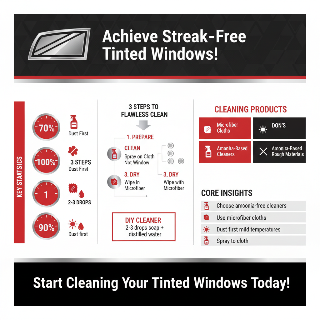 how do i clean tinted car windows - Data Infographic and Statistics