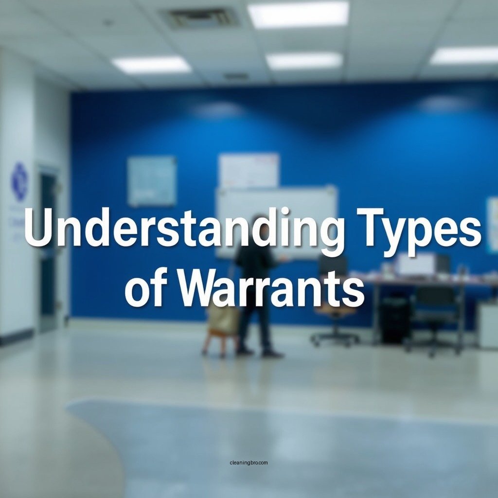 Understanding Types of Warrants - how do i clear a warrant