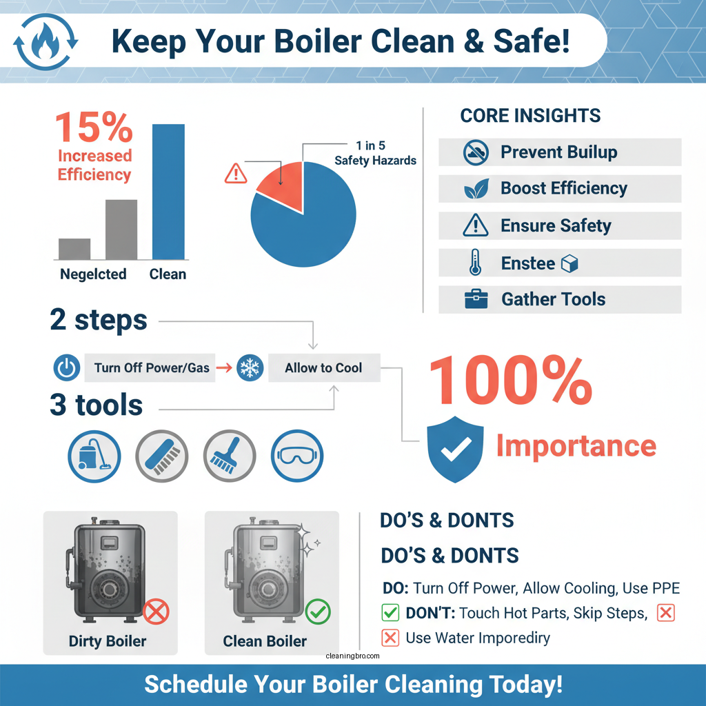 how do you clean a boiler - Data Infographic and Statistics