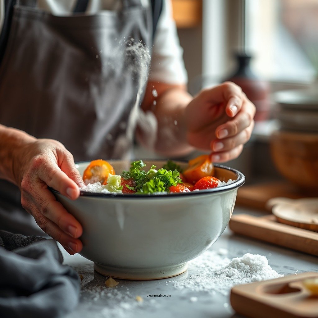 Pre-Cleaning Preparation - how do you clean a bowl