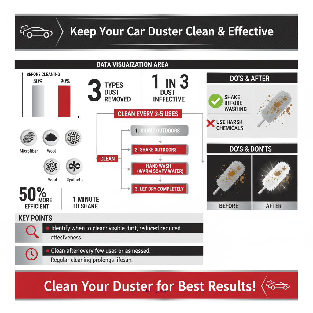 how do you clean a car duster - Data Infographic and Statistics