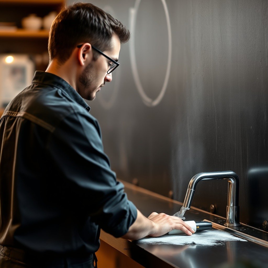 Basic Cleaning Steps - how do you clean a chalkboard wall