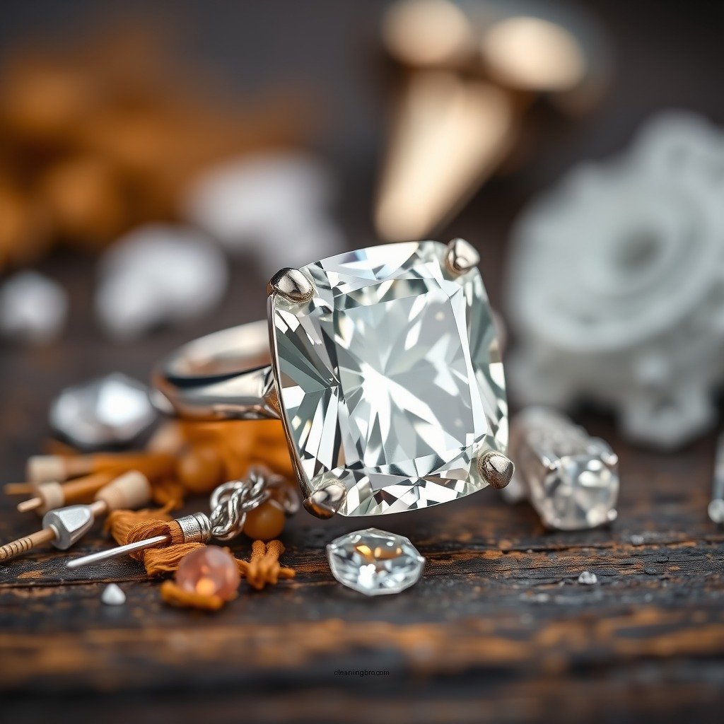 Materials Needed for Cleaning - how do you clean a cubic zirconia ring