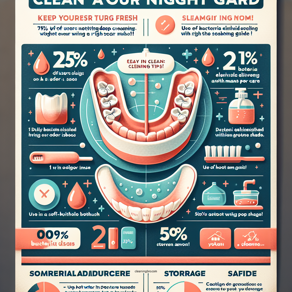 how do you clean a dental night guard - Data Infographic and Statistics