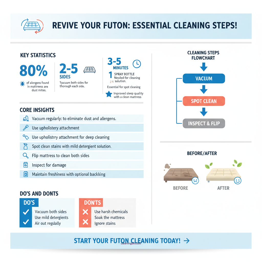 how do you clean a futon mattress - Data Infographic and Statistics