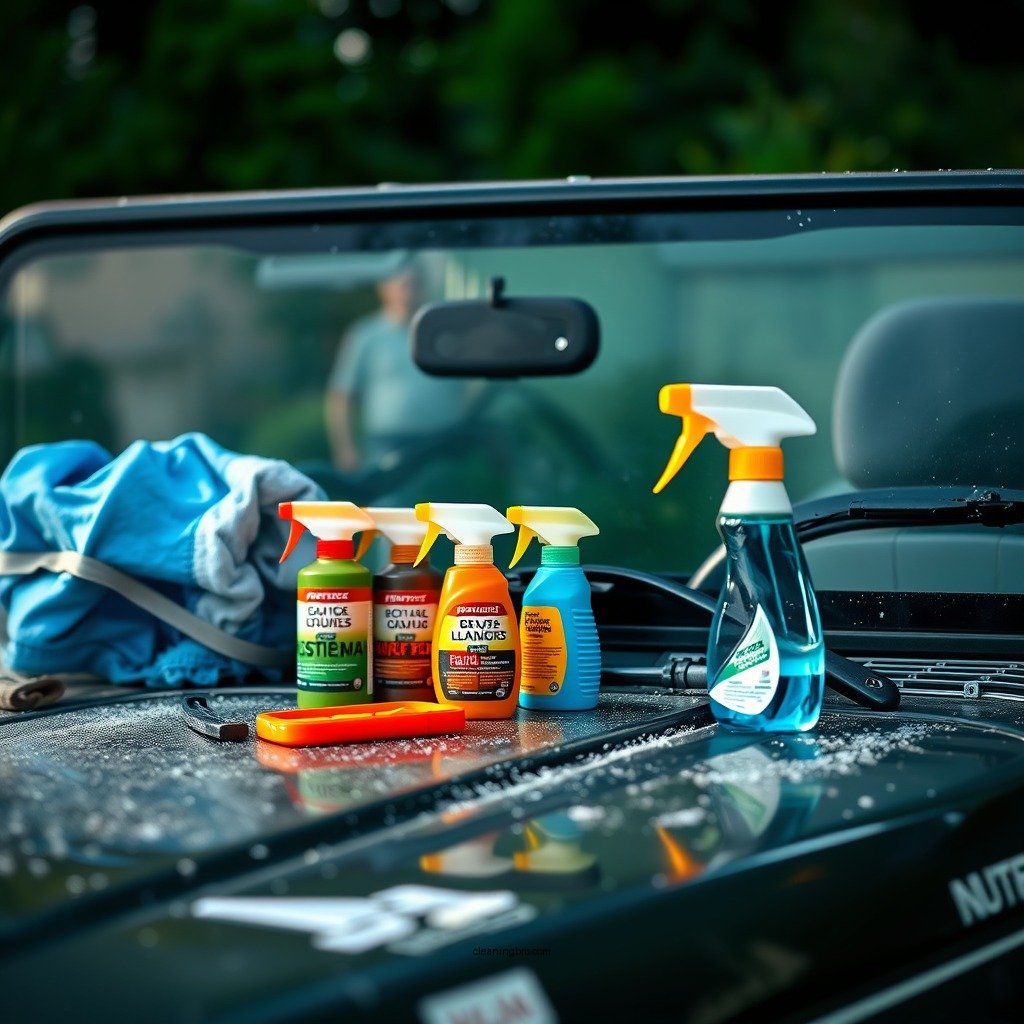 Gather Your Cleaning Supplies - how do you clean a jeep soft top