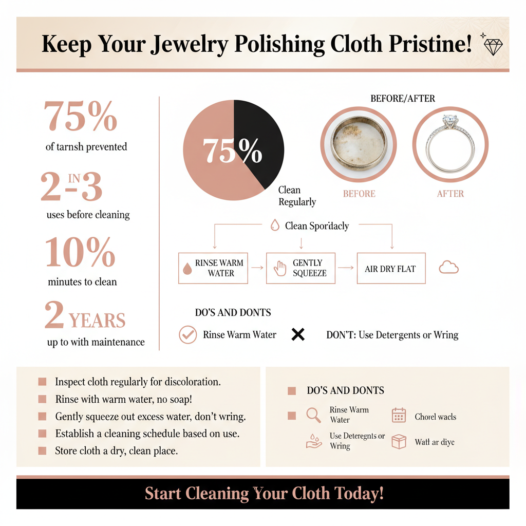 how do you clean a jewelry polishing cloth - Data Infographic and Statistics