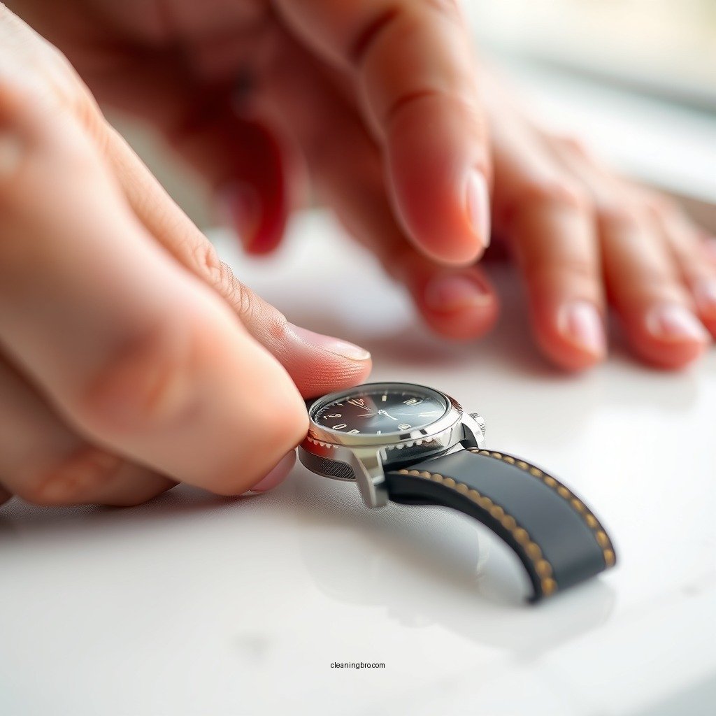 Step-by-Step Cleaning Process - how do you clean a rubber watch band