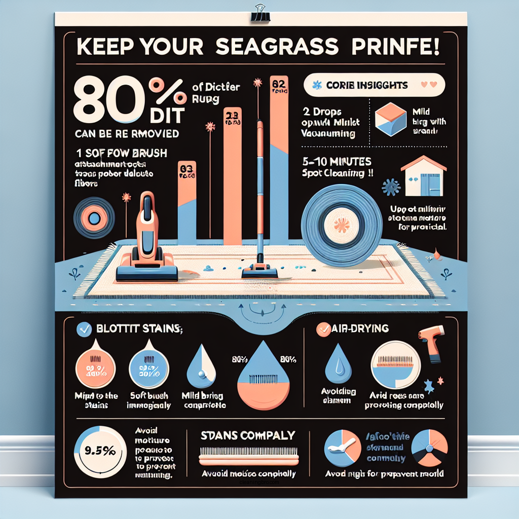 how do you clean a seagrass rug - Data Infographic and Statistics