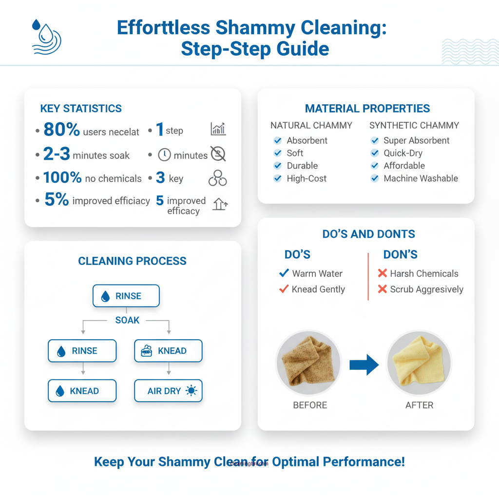 how do you clean a shammy - Data Infographic and Statistics
