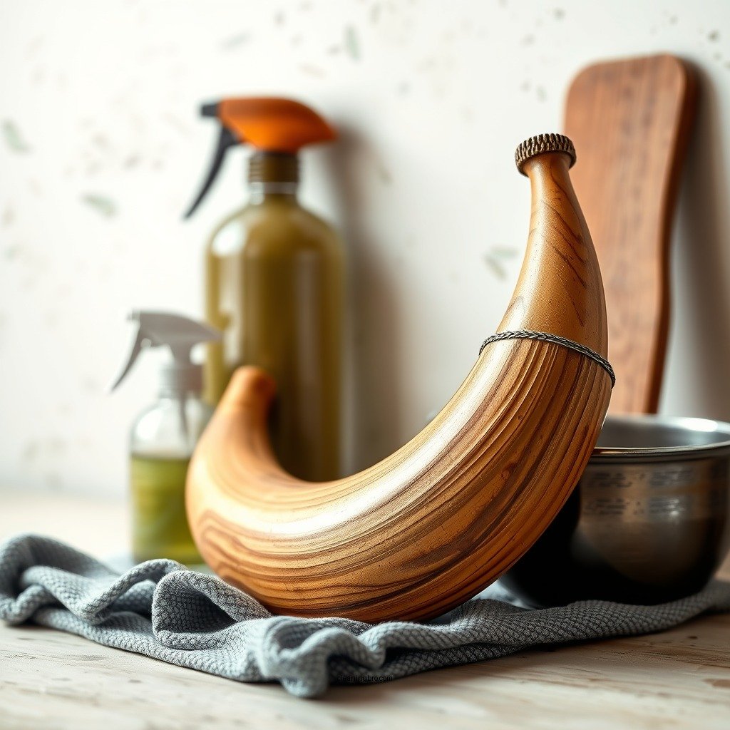 Gathering Cleaning Supplies - how do you clean a shofar