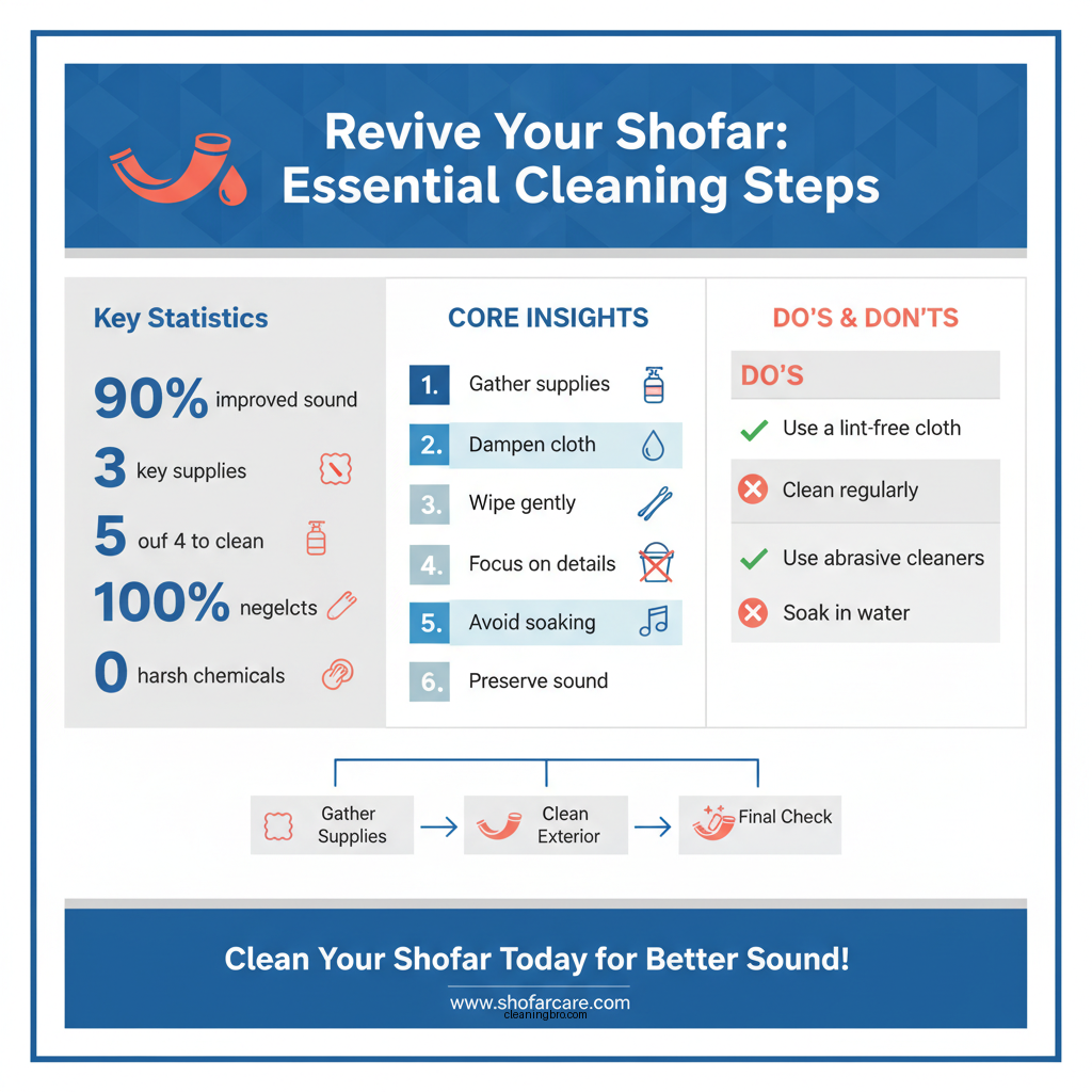 how do you clean a shofar - Data Infographic and Statistics