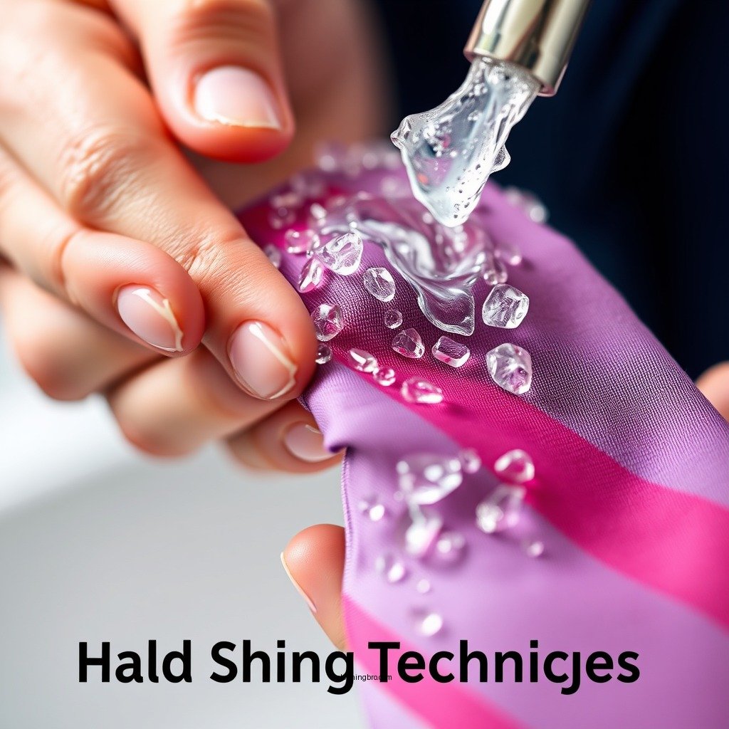 Hand Washing Techniques - how do you clean a silk tie