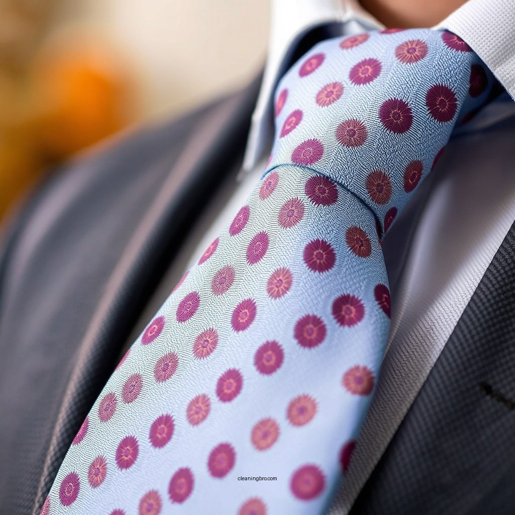 Spot Cleaning Stains - how do you clean a silk tie