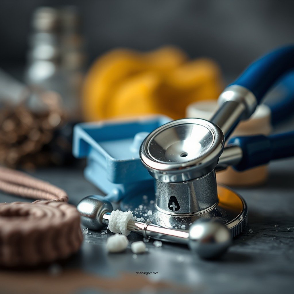 Materials Needed for Cleaning - how do you clean a stethoscope