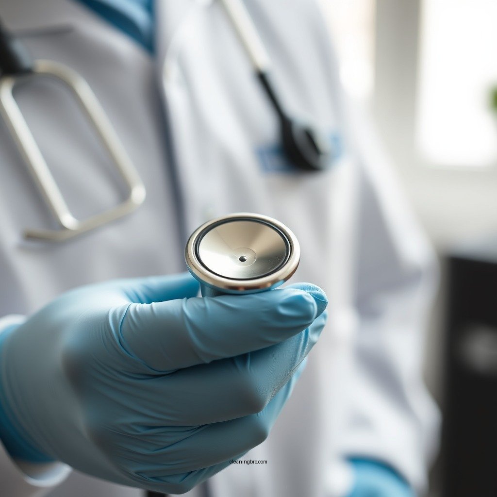Step-by-Step Cleaning Process - how do you clean a stethoscope
