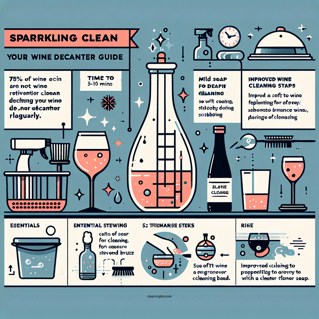 how do you clean a wine decanter - Data Infographic and Statistics