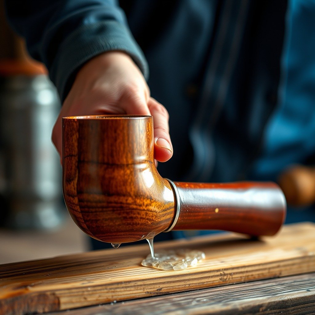 Remove Excess Residue - how do you clean a wooden pipe
