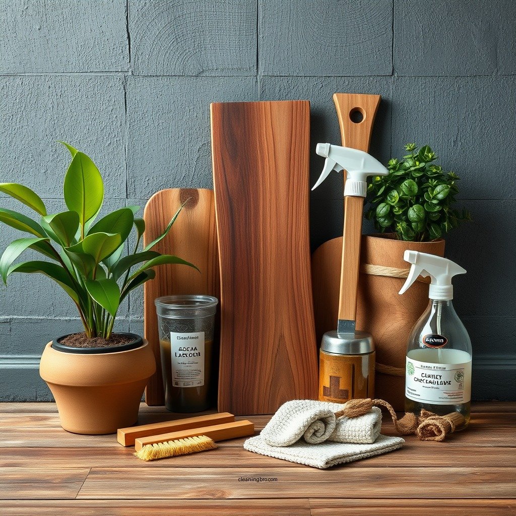 Essential Cleaning Supplies - how do you clean acacia wood