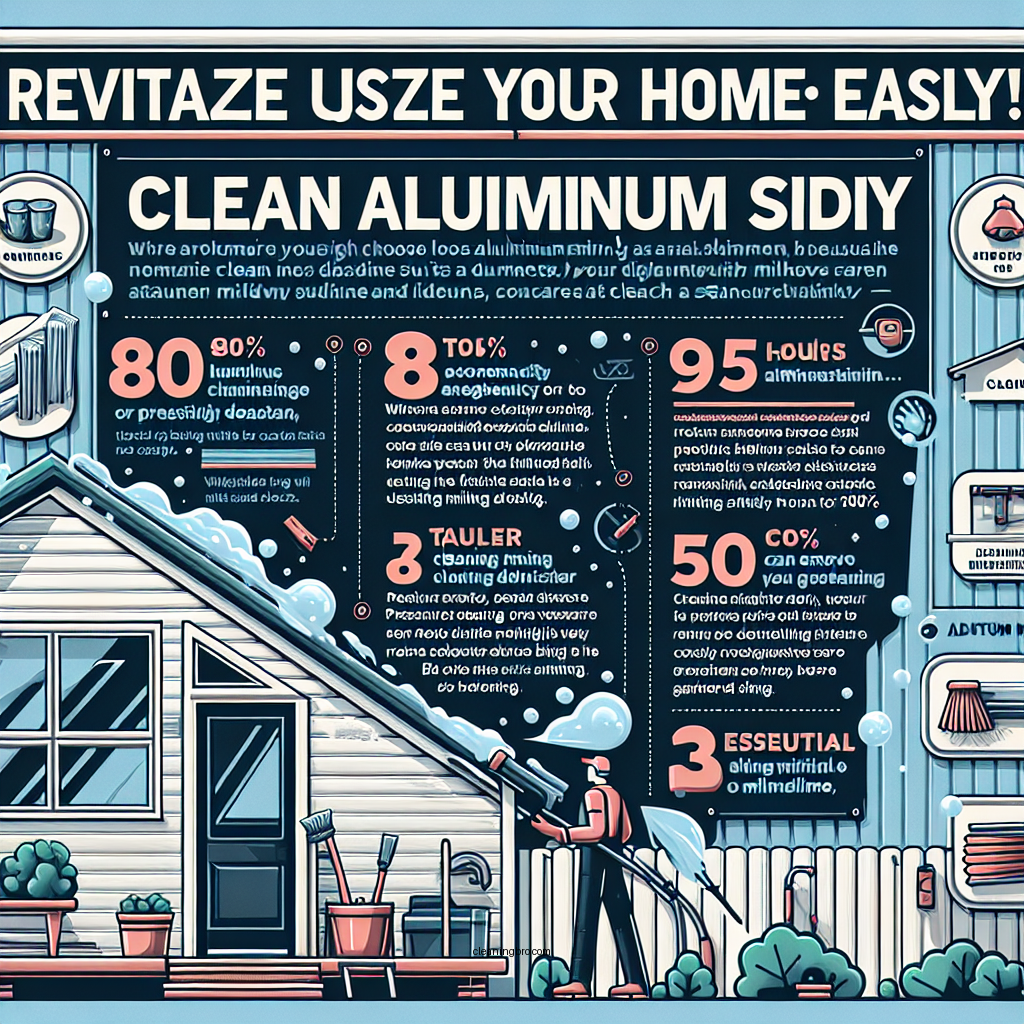 how do you clean aluminum siding - Data Infographic and Statistics
