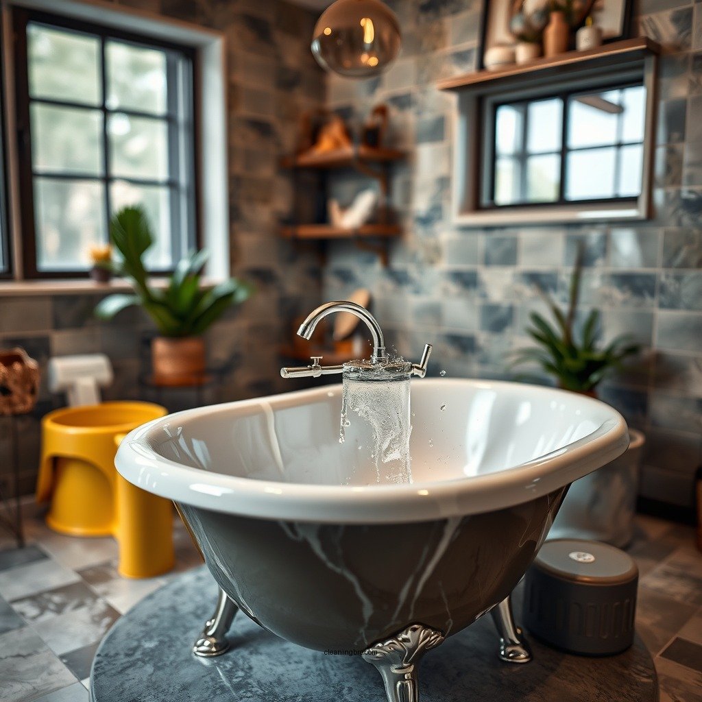 Cleaning Process - how do you clean an acrylic tub