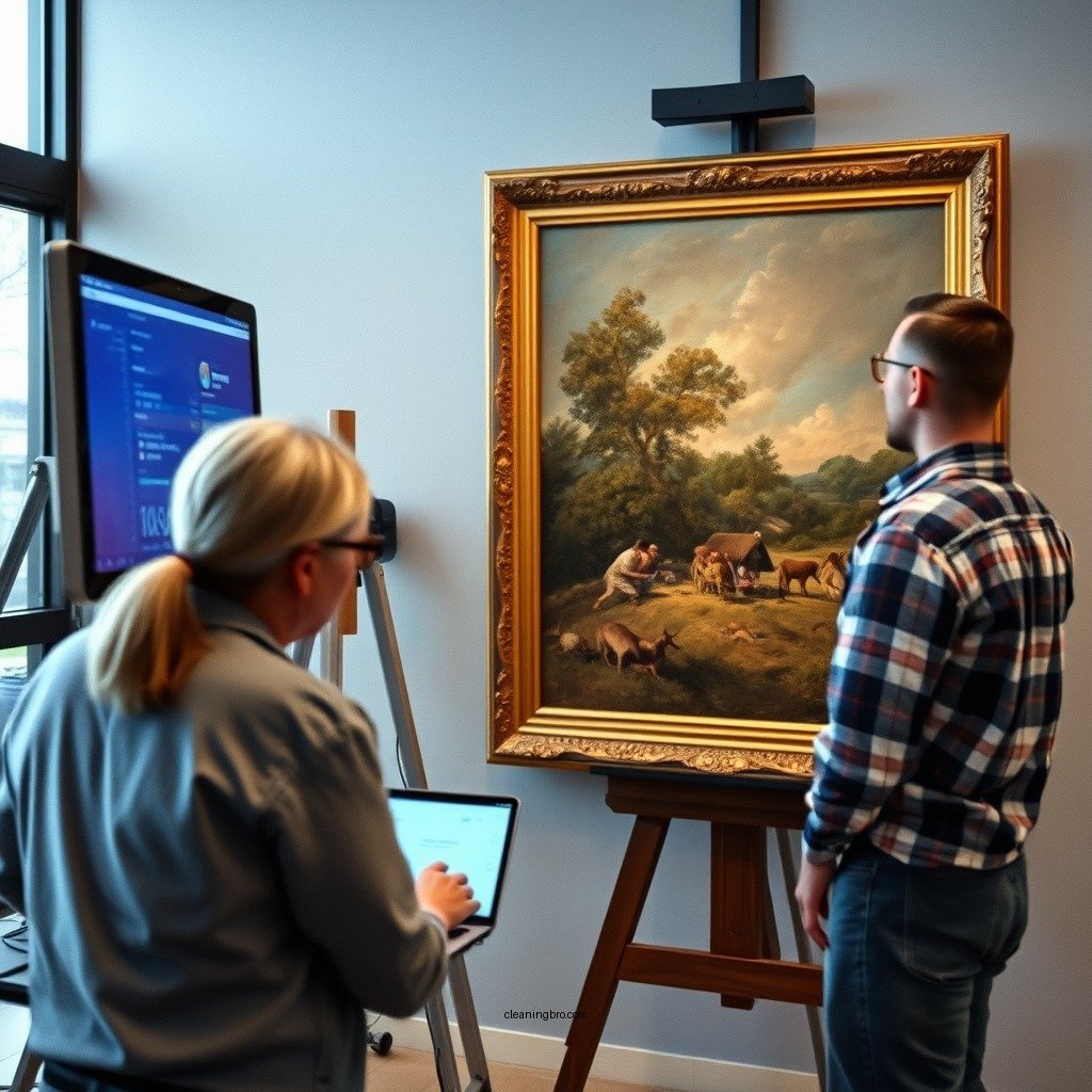 Assess the Painting's Condition - how do you clean an oil painting