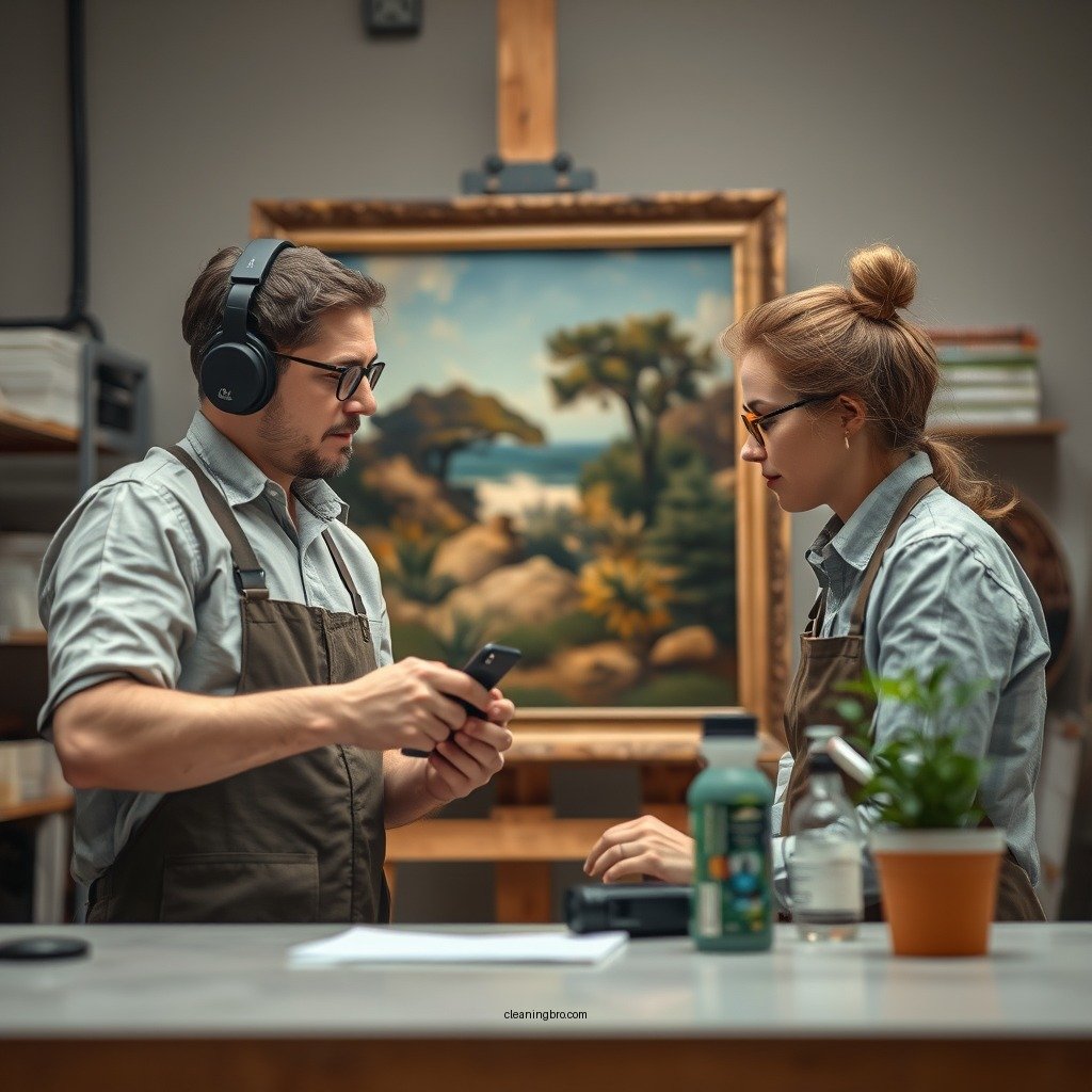 Gather the Necessary Supplies - how do you clean an oil painting