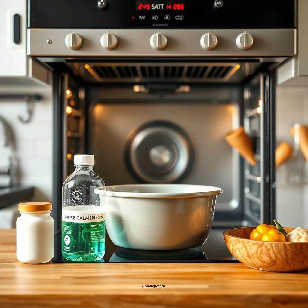 Prepare the Oven - how do you clean an oven with ammonia