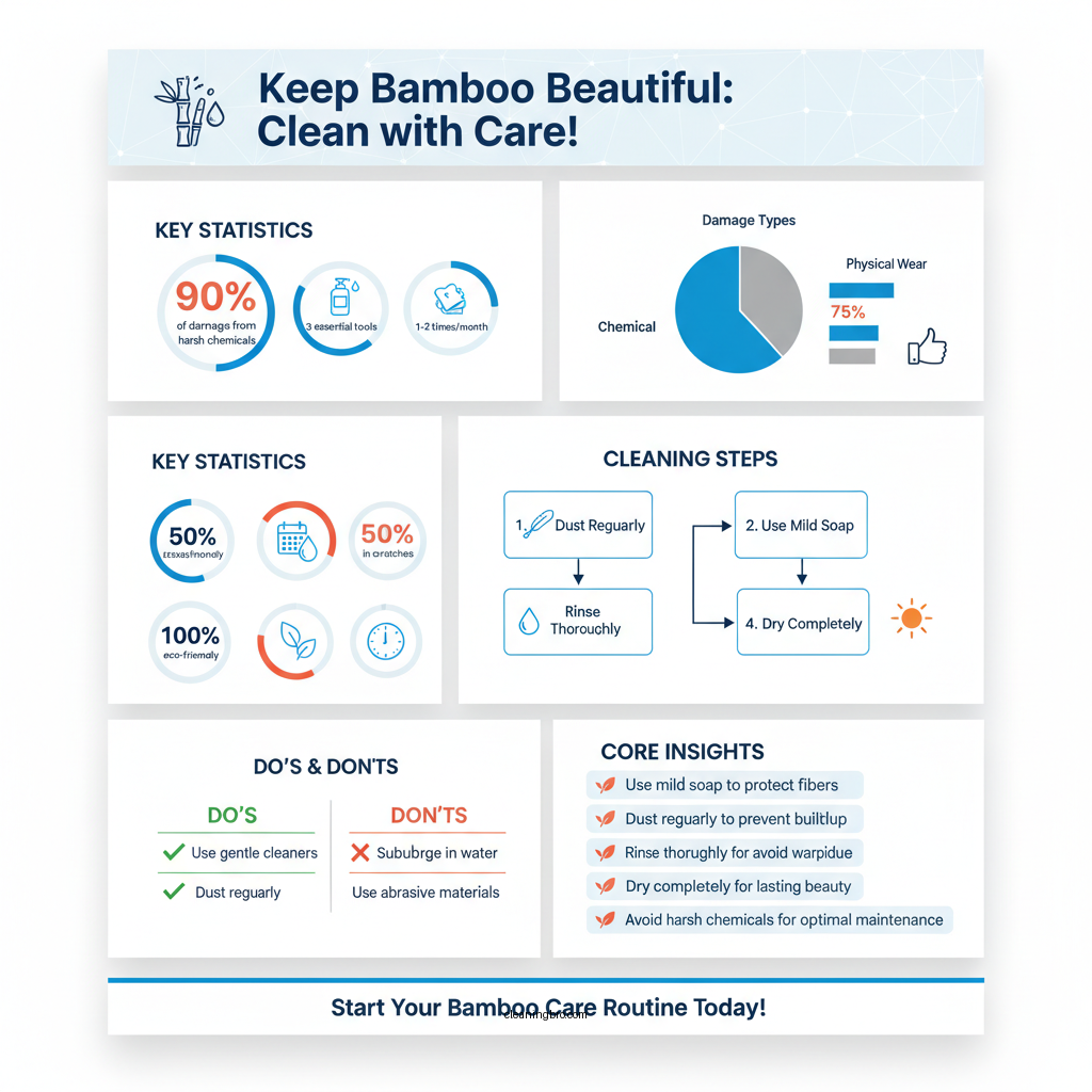how do you clean bamboo - Data Infographic and Statistics