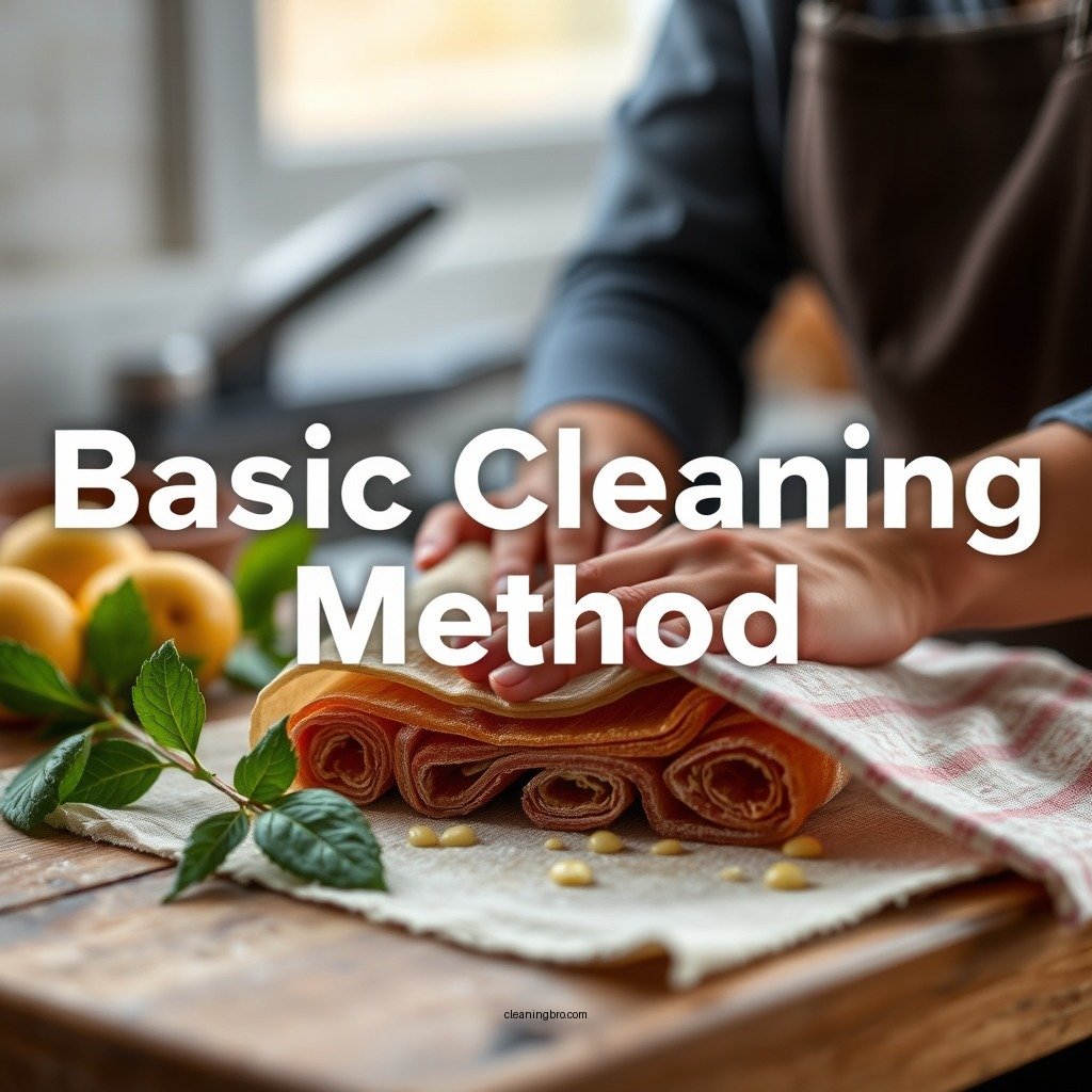 Basic Cleaning Method - how do you clean beeswax wraps