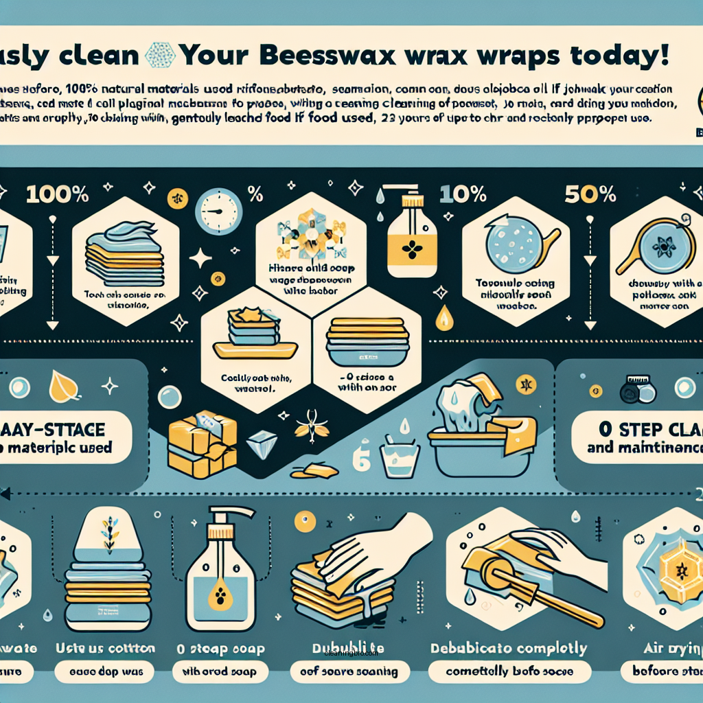 how do you clean beeswax wraps - Data Infographic and Statistics