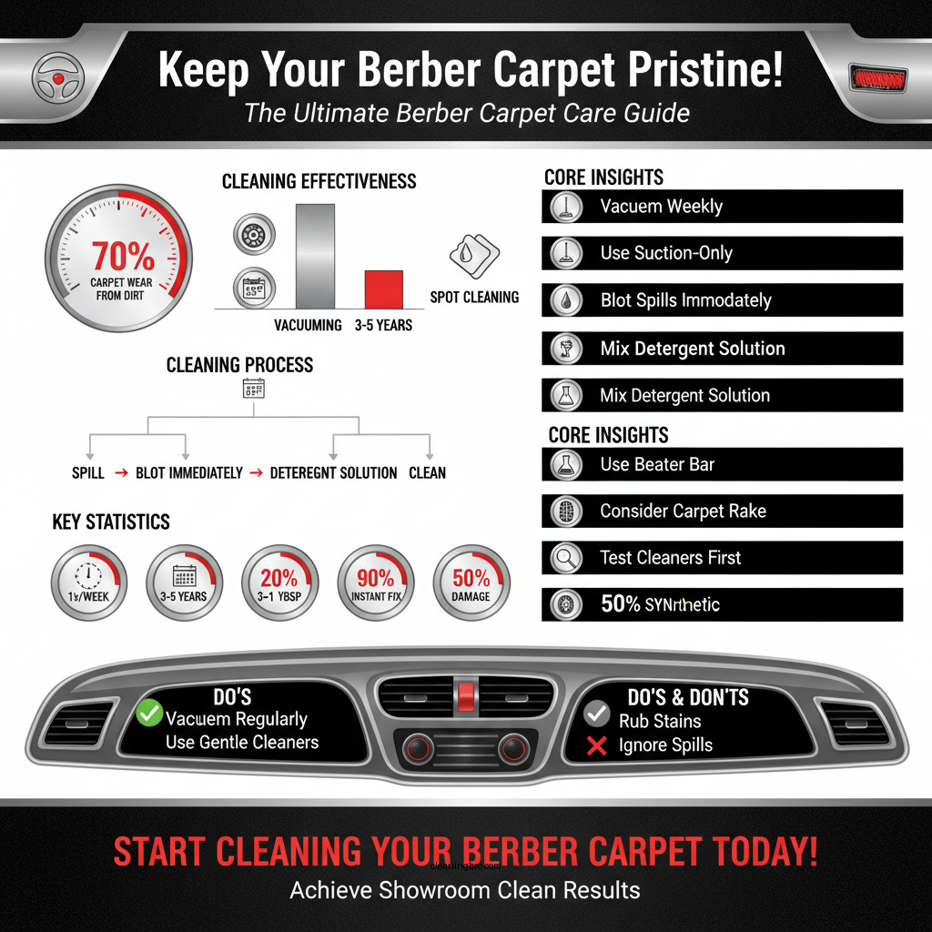 how do you clean berber carpet - Data Infographic and Statistics