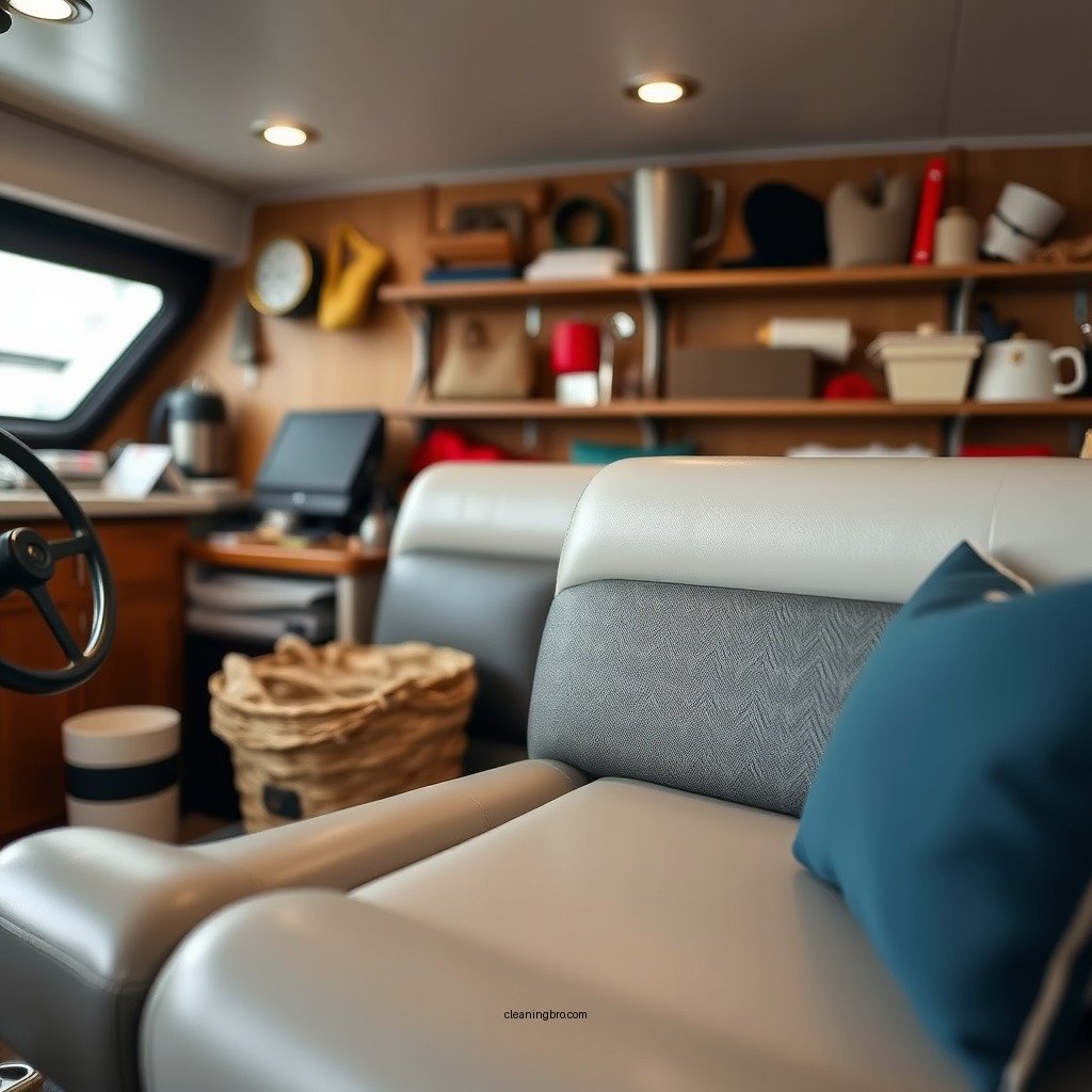 Gather Your Cleaning Supplies - how do you clean boat upholstery