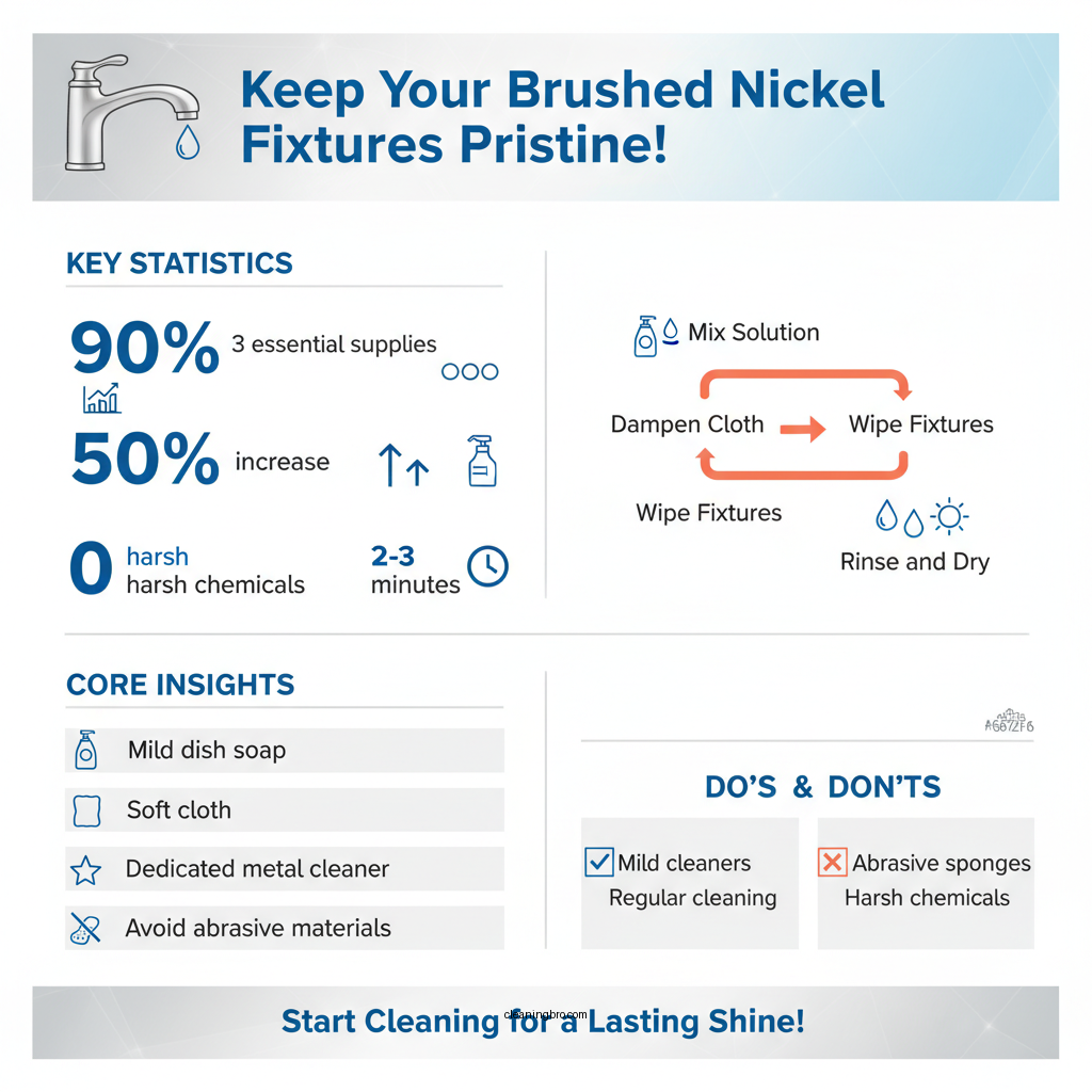 how do you clean brushed nickel - Data Infographic and Statistics