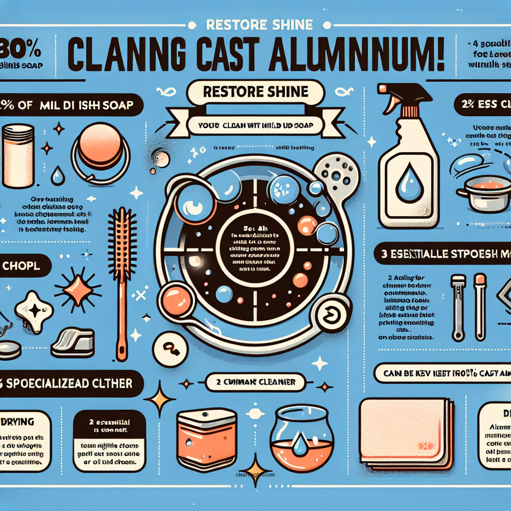 how do you clean cast aluminum - Data Infographic and Statistics