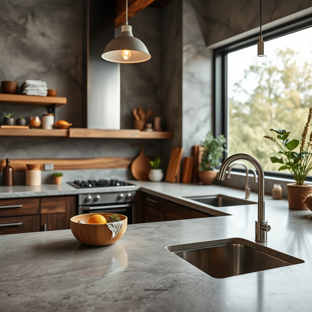 Understanding Concrete Countertop Care - how do you clean concrete countertops