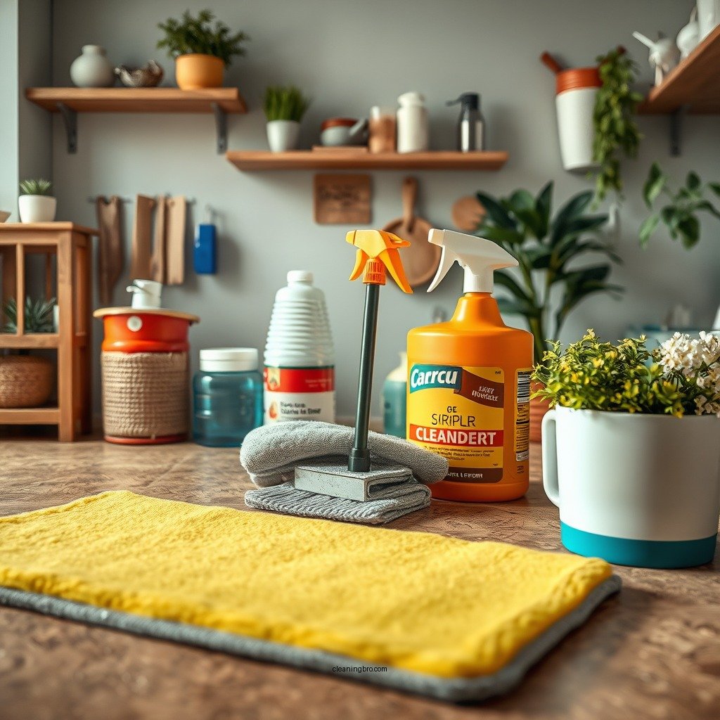 Essential Cleaning Supplies - how do you clean cork floors