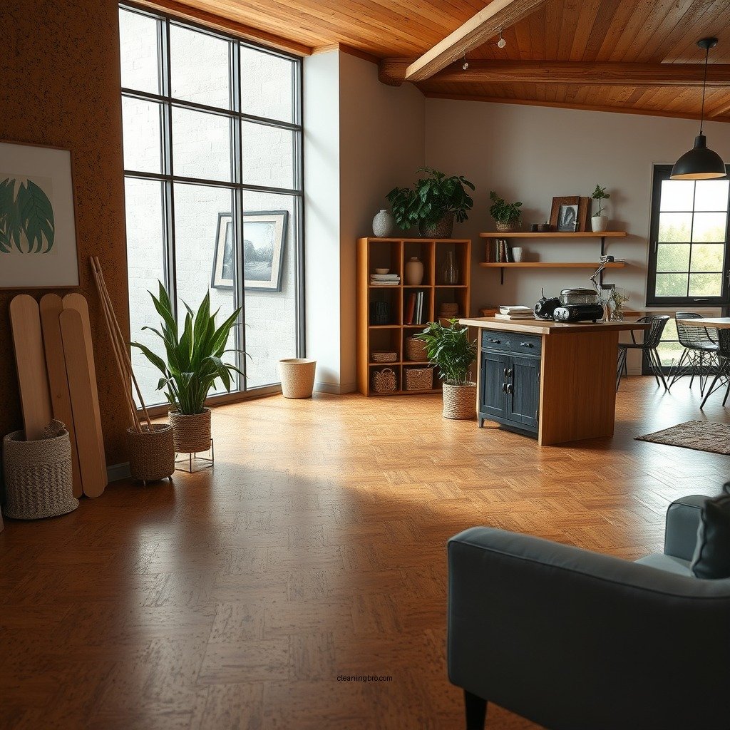 Understanding Cork Flooring - how do you clean cork floors