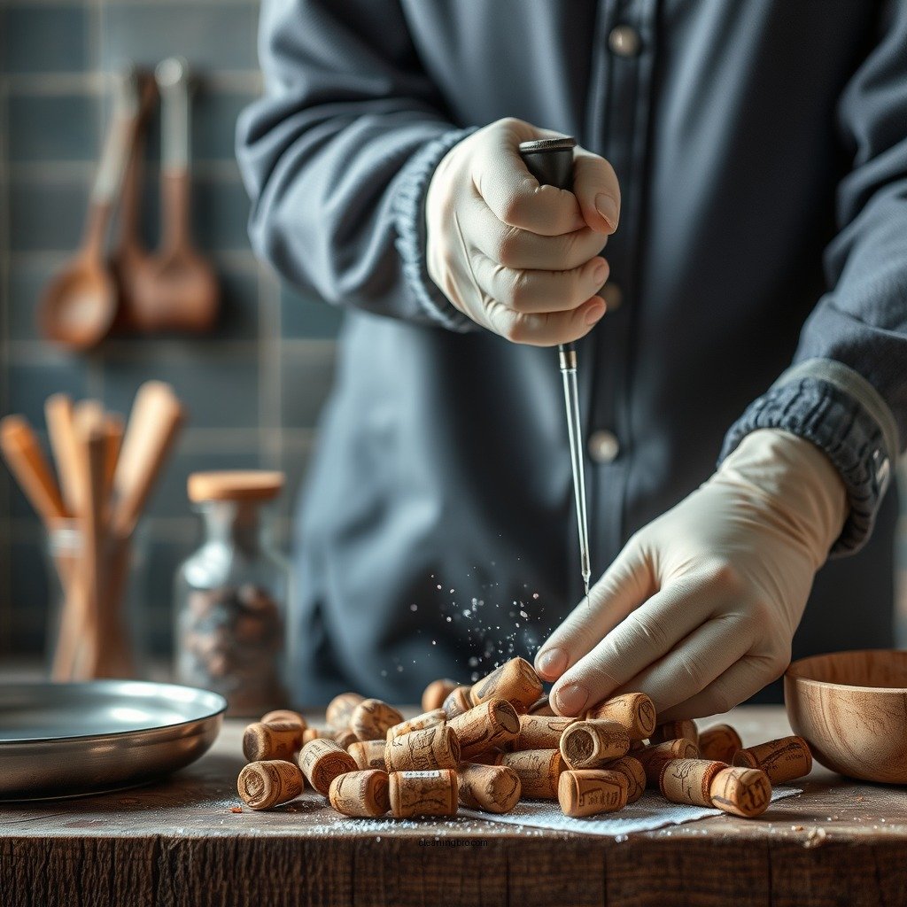 Preparing for Cleaning - how do you clean cork