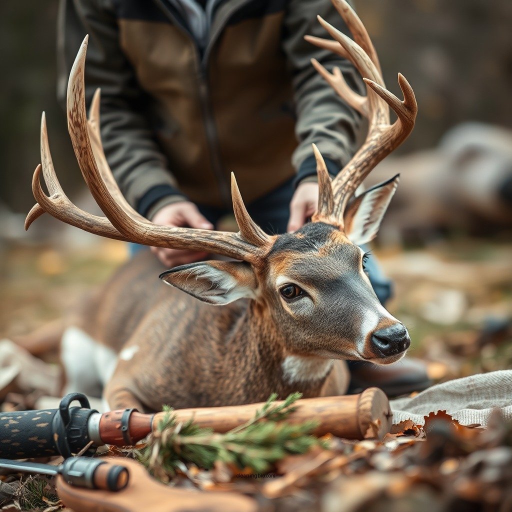 Field Dressing the Deer - how do you clean deer meat