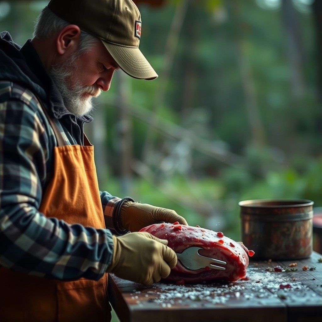 Preparing for the Process - how do you clean deer meat