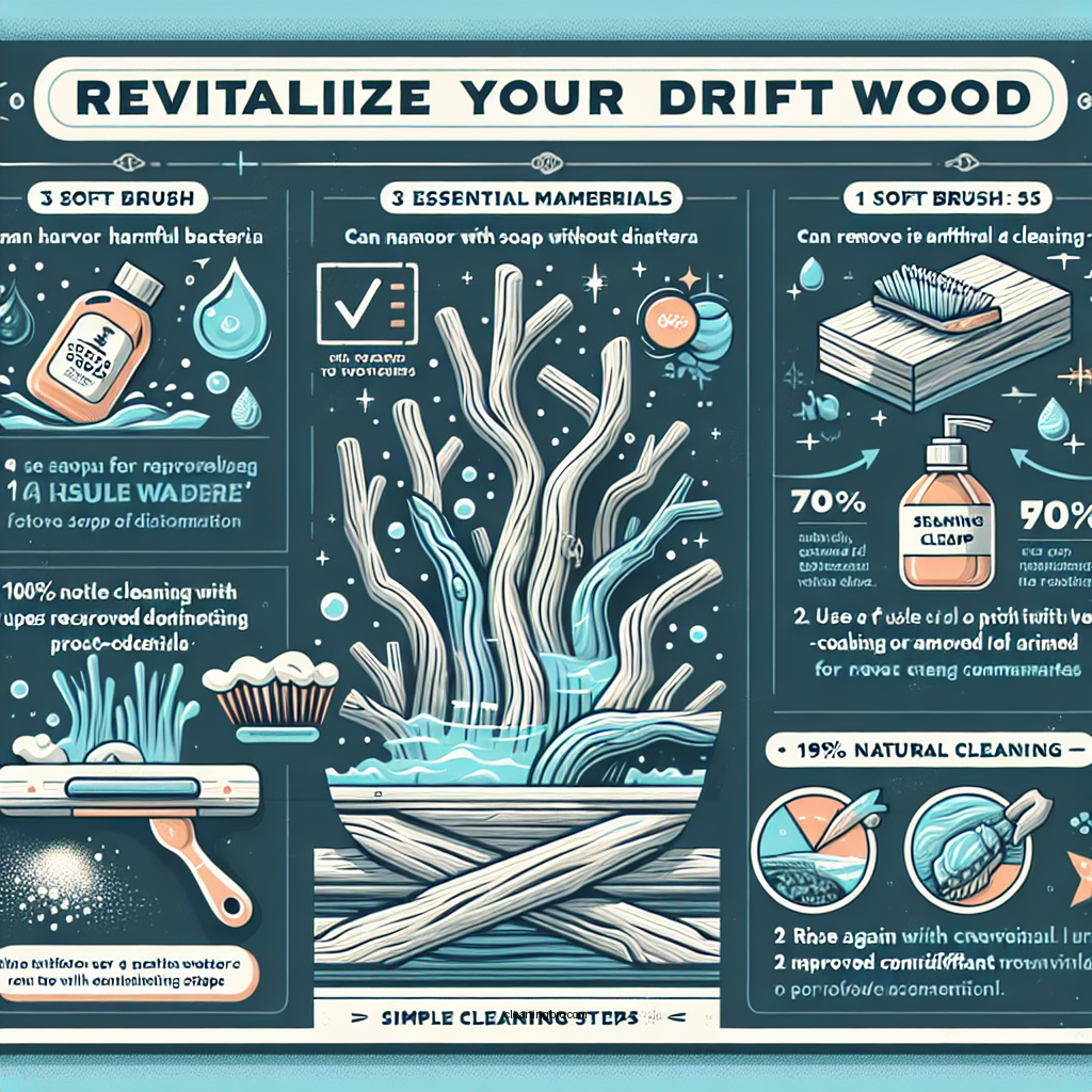 how do you clean driftwood - Data Infographic and Statistics