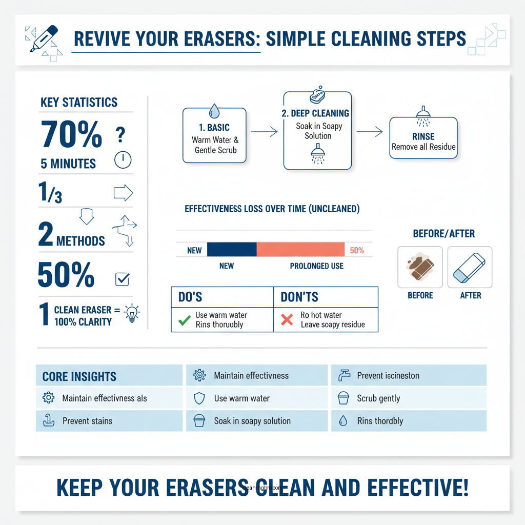 how do you clean dry erase erasers - Data Infographic and Statistics