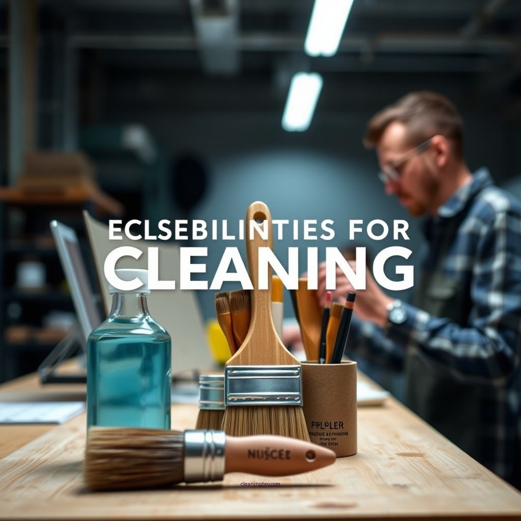 Essential Supplies for Cleaning - how do you clean enamel paint off brushes