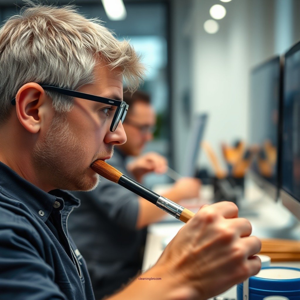 Step-by-Step Cleaning Process - how do you clean enamel paint off brushes