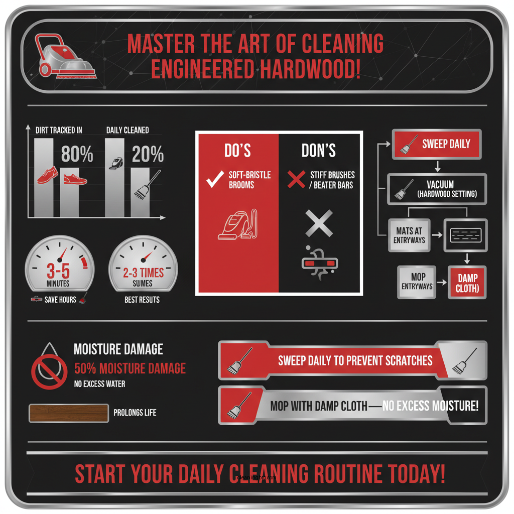 how do you clean engineered hardwood flooring - Data Infographic and Statistics
