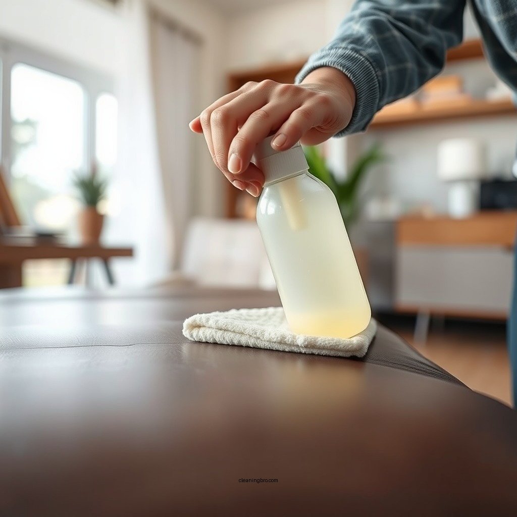 Step-by-Step Cleaning Process - how do you clean faux leather furniture
