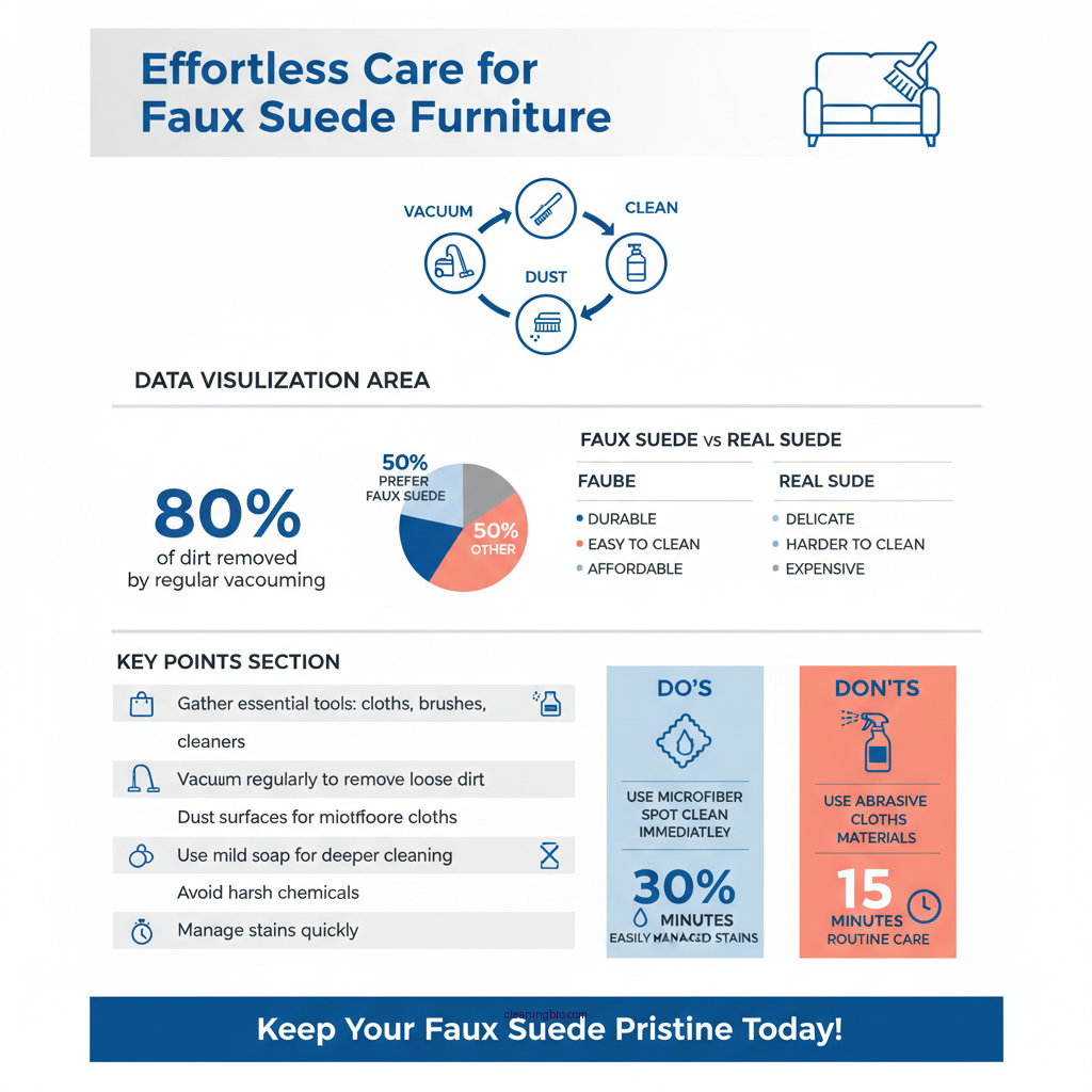how do you clean faux suede furniture - Data Infographic and Statistics