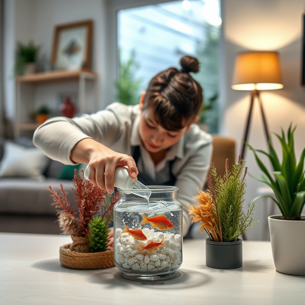Preparing for the Cleaning Process - how do you clean fish tank decorations