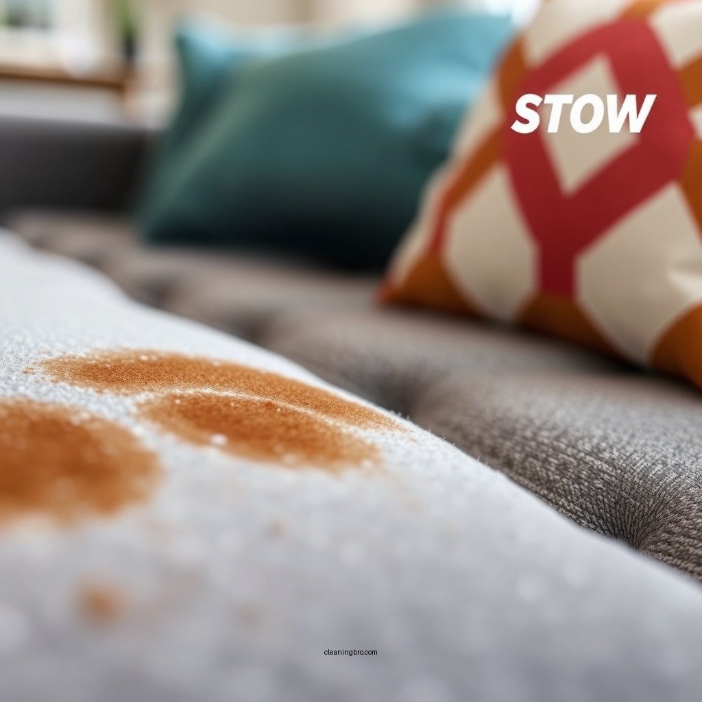 Spot Cleaning Stains - how do you clean foam cushions